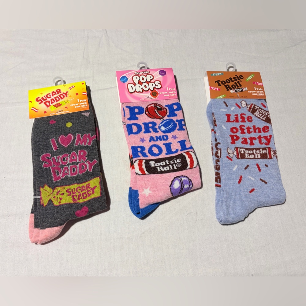 Fun Candied Graphic Socks Set
